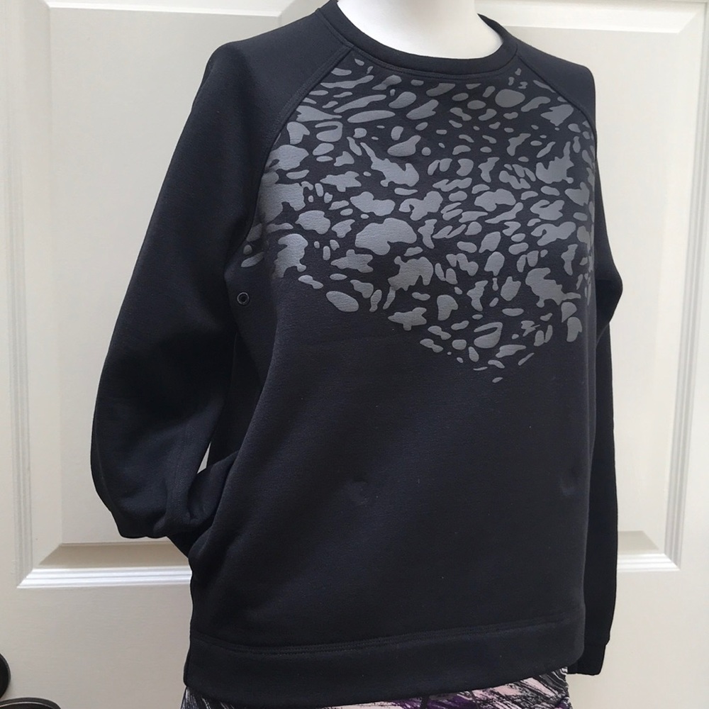 New❤️ Lululemon Black Sweatshirt Super Soft Size 6